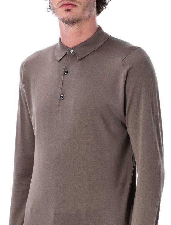 26SS 존스메들리 폴로 티셔츠 BRADWELLBM Brown - JOHN SMEDLEY