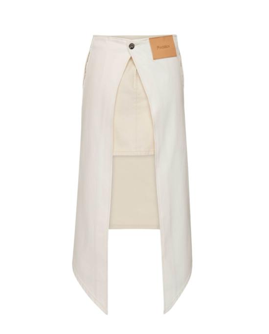 25SS JW앤더슨 미디 스커트 DK0027PG1772171 Neutrals - JW ANDERSON