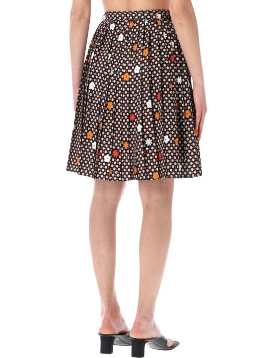 26SS MM6 메종마르지엘라 미디 스커트 S62MA0102M35909001S Multicolor - MM6 MAISON MARGIELA