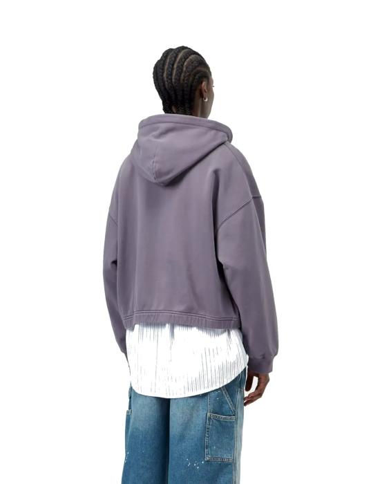 26FW 칼하트 WIP 후드 티셔츠 I036812 3RIGD PURPLE - CARHARTT WIP