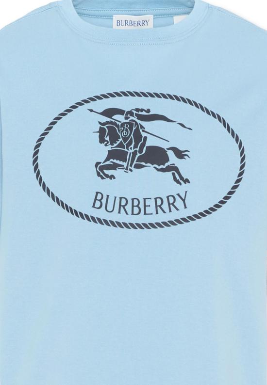 26FW [키즈] 버버리 티셔츠 8125850 C5753 LIGHT BLUE - BURBERRY