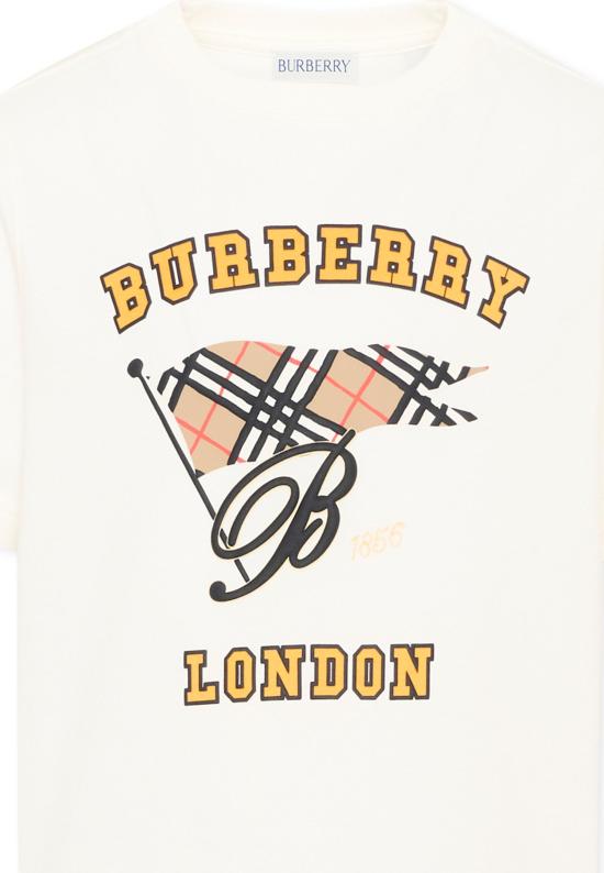26FW [키즈] 버버리 티셔츠 8126308 A2014 IVORY - BURBERRY