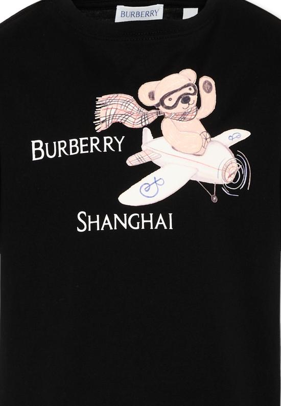 26FW [키즈] 버버리 티셔츠 8127199 A1189 BLACK - BURBERRY