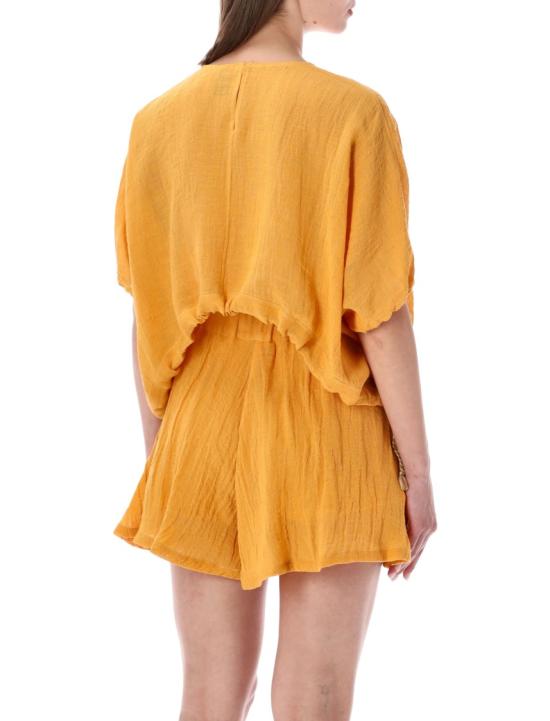 26SS 120 리노 반팔 티셔츠 33BLIW1PLE000G486704242 Orange - 120 LINO