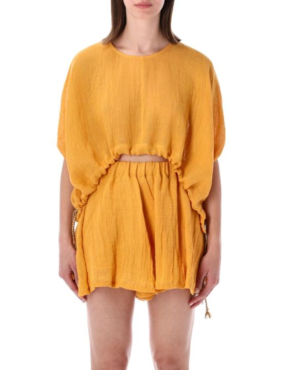 26SS 120 리노 반팔 티셔츠 33BLIW1PLE000G486704242 Orange