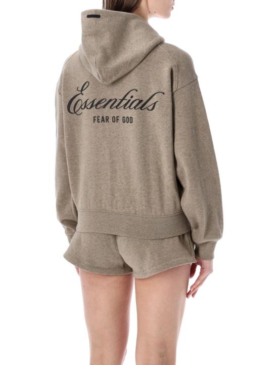 26SS 피어오브갓 후드 티셔츠 192SP265071FWHOMESTEAD Brown - FEAR OF GOD
