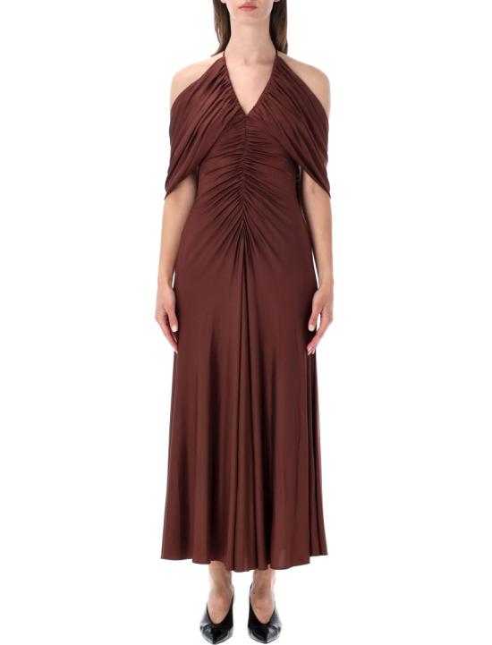 26SS 셀프 포트레이트 롱 원피스 SS26161MBRBROWN Brown