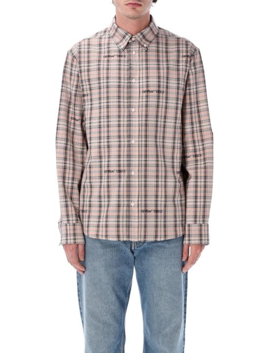 26SS 오프화이트 긴팔 셔츠 OMGE04MS26FAB001680 Multicolor