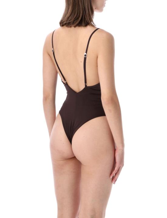 26SS 디 아티코 원피스 수영복 WBA00010PAA113AA204 Brown - THE ATTICO