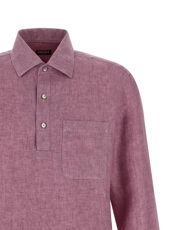26SS 에르메네질도제냐 폴로 티셔츠 UHX51A3SRF13662 - ERMENEGILDO ZEGNA