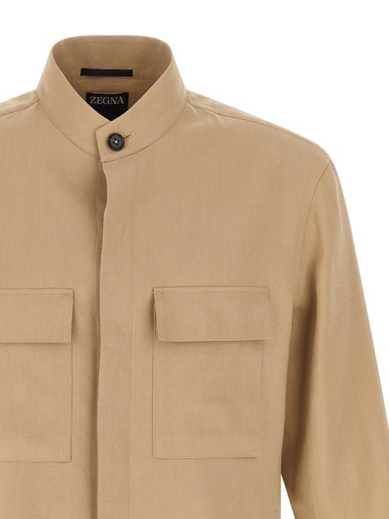 26SS 에르메네질도제냐 긴팔 셔츠 UHV71A3SOT54272 - ERMENEGILDO ZEGNA
