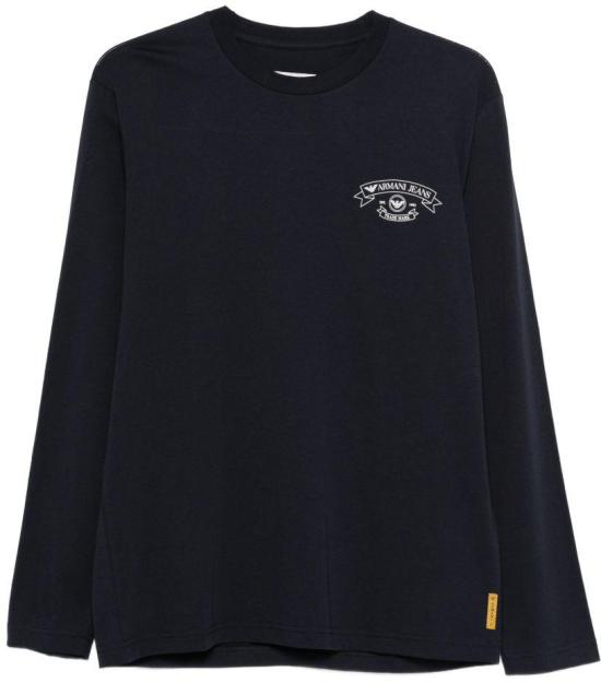 26SS 엠포리오 아르마니 긴팔 티셔츠 EM005927AF25885UB102 BLUE