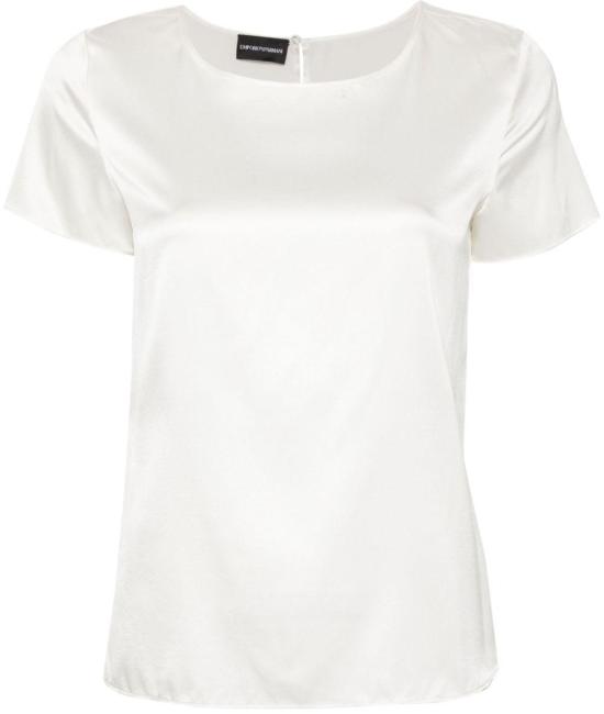 26SS 엠포리오 아르마니 반팔 티셔츠 8N2K152NXXZ0101 WHITE