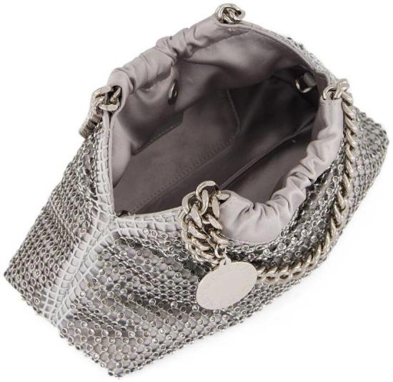 26SS 스텔라 맥카트니 팔라벨라 드로스트링 숄더백 7B0144WP07018101 SILVER - STELLA MCCARTNEY