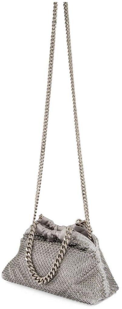 26SS 스텔라 맥카트니 팔라벨라 드로스트링 숄더백 7B0144WP07018101 SILVER - STELLA MCCARTNEY
