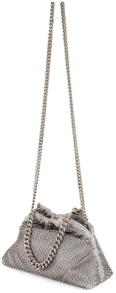 26SS 스텔라 맥카트니 팔라벨라 드로스트링 숄더백 7B0144WP07018101 SILVER - STELLA MCCARTNEY
