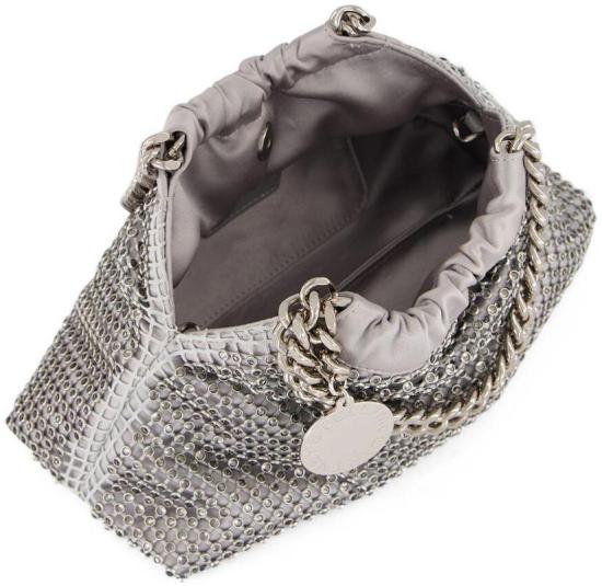 26SS 스텔라 맥카트니 팔라벨라 드로스트링 숄더백 7B0144WP07018101 SILVER - STELLA MCCARTNEY
