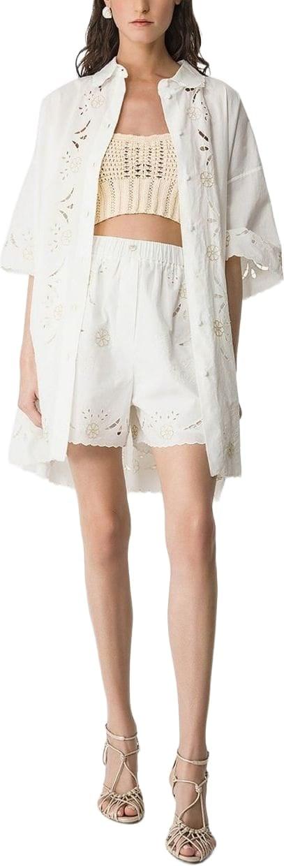 26SS 포르테포르테 숏팬츠 14845MYPANTSCRYSTAL WHITE - FORTE FORTE