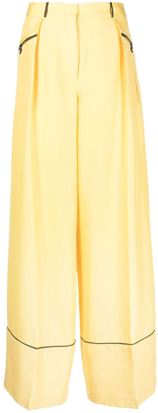 발리 팔라초 팬츠 WTR00PSE074U154 YELLOW