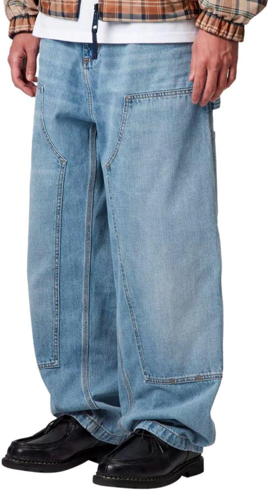26SS 칼하트 OG 더블 니 팬츠 I03673301UR BLUE - CARHARTT