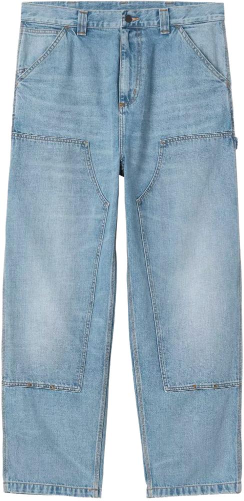 26SS 칼하트 OG 더블 니 팬츠 I03673301UR BLUE