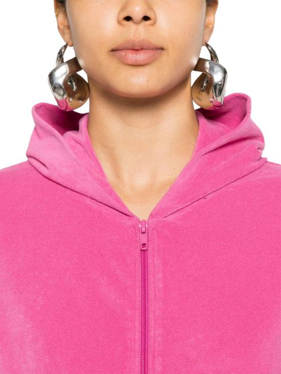 25SS 발렌시아가 후드 티셔츠 791755TQVU85803 PINK - BALENCIAGA