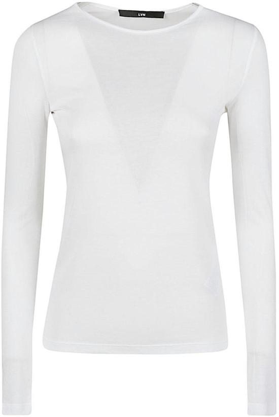  리비아나 콘티 긴팔 티셔츠 F3SH33A010 WHITE