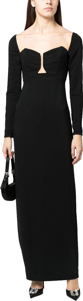  롤랑뮤레 롱 원피스 RMRS23001XBLACK - ROLAND MOURET