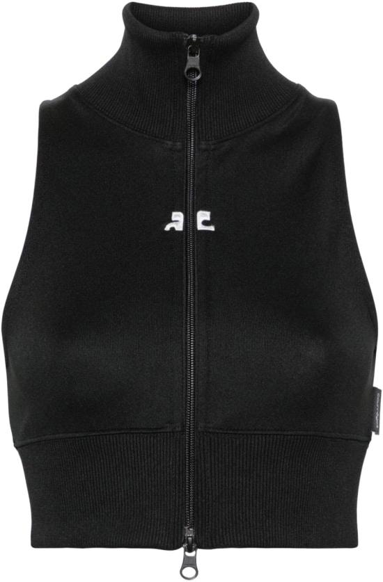  쿠레쥬 민소매 티셔츠 124JVE072JS00919999 BLACK