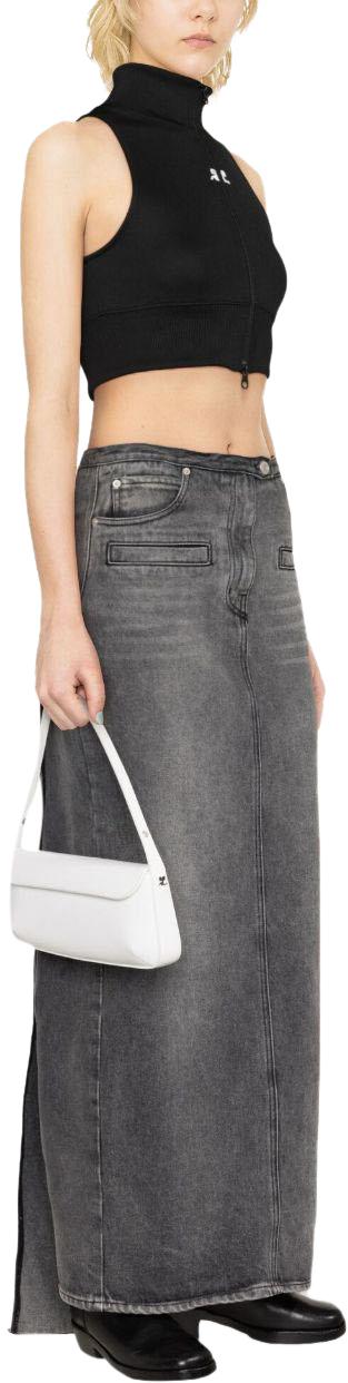  쿠레쥬 민소매 티셔츠 124JVE072JS00919999 BLACK - COURREGES