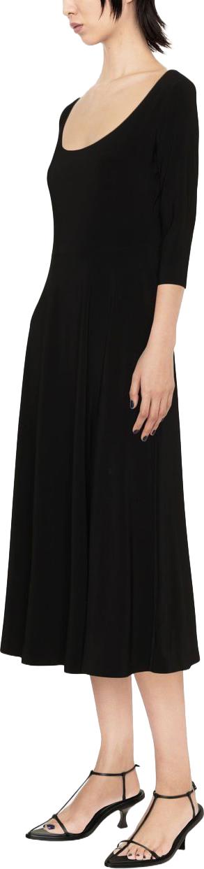 26SS 노마카말리 미디 원피스 KK2273PL145001 BLACK - NORMA KAMALI