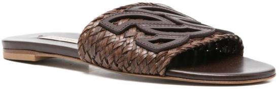 26SS 카사데이 뮬/슬리퍼 1M534B0101ISCHI2615 BROWN - CASADEI