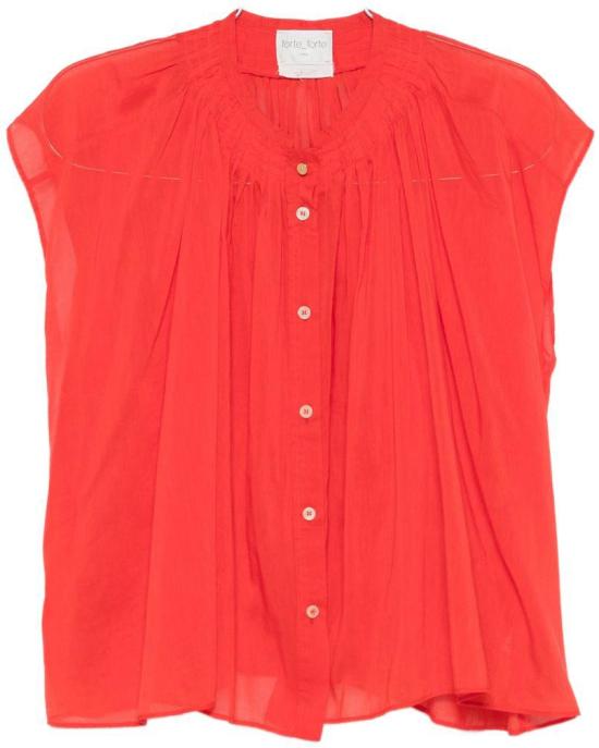 26SS 포르테포르테 블라우스 14910MYSHIRTROUGE RED
