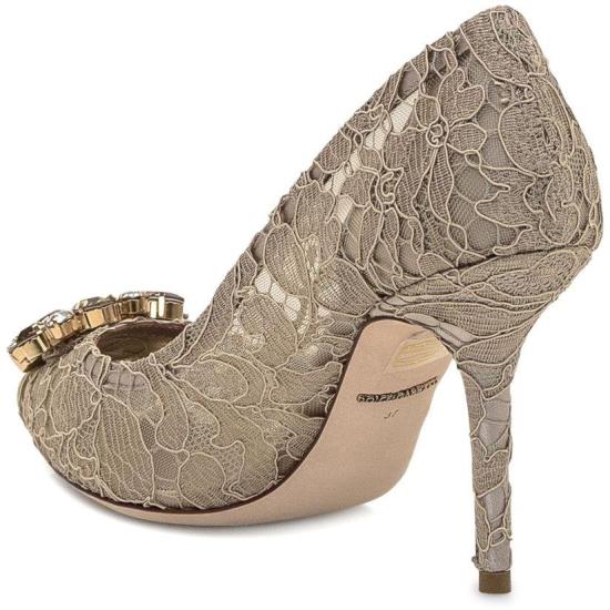 26SS 돌체앤가바나 Lace rainbow 펌프스 CD0101AL19880703 BEIGE - DOLCE & GABBANA
