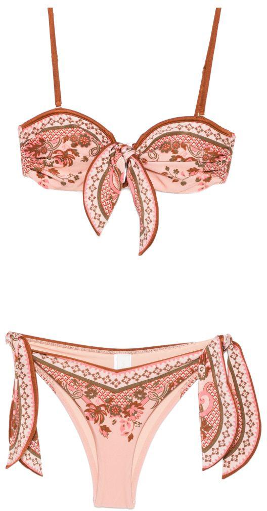 26FW 짐머만 비키니 수영복 3064WSS261PPSFL PINK