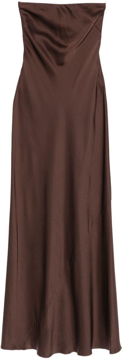 26SS 포르테포르테 롱 원피스 14555MYDRESSCHOCOLAT BROWN
