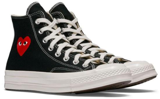 26SS 꼼데가르송 스니커즈 AZK129D1 BLACK - COMME DES GARCONS