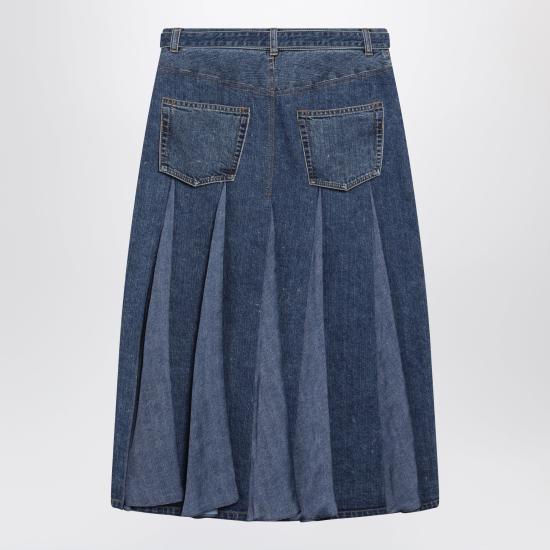 26SS 사카이 데님 스커트 26 08470DE Blue - SACAI