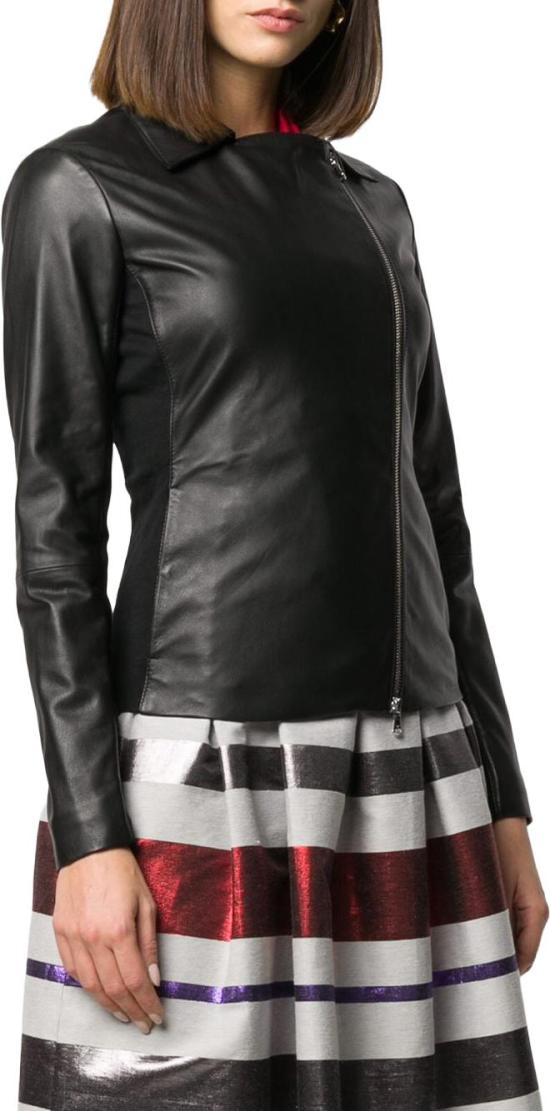 26SS 엠포리오 아르마니 가죽 자켓 0NB10P02P15999 BLACK - EMPORIO ARMANI