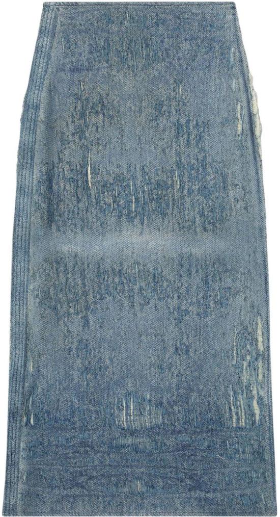 25SS 디젤 데님 스커트 A18934068RQ01 BLUE