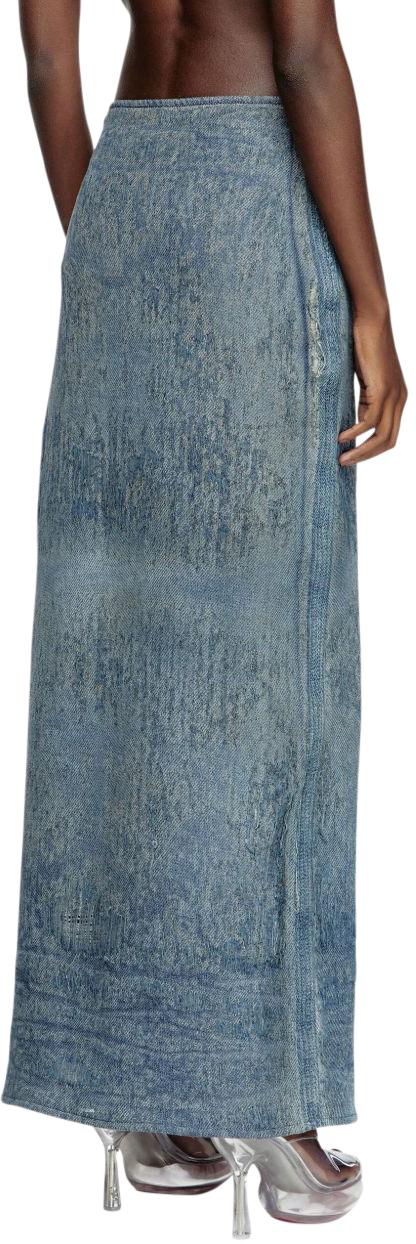 25SS 디젤 데님 스커트 A18934068RQ01 BLUE - DIESEL