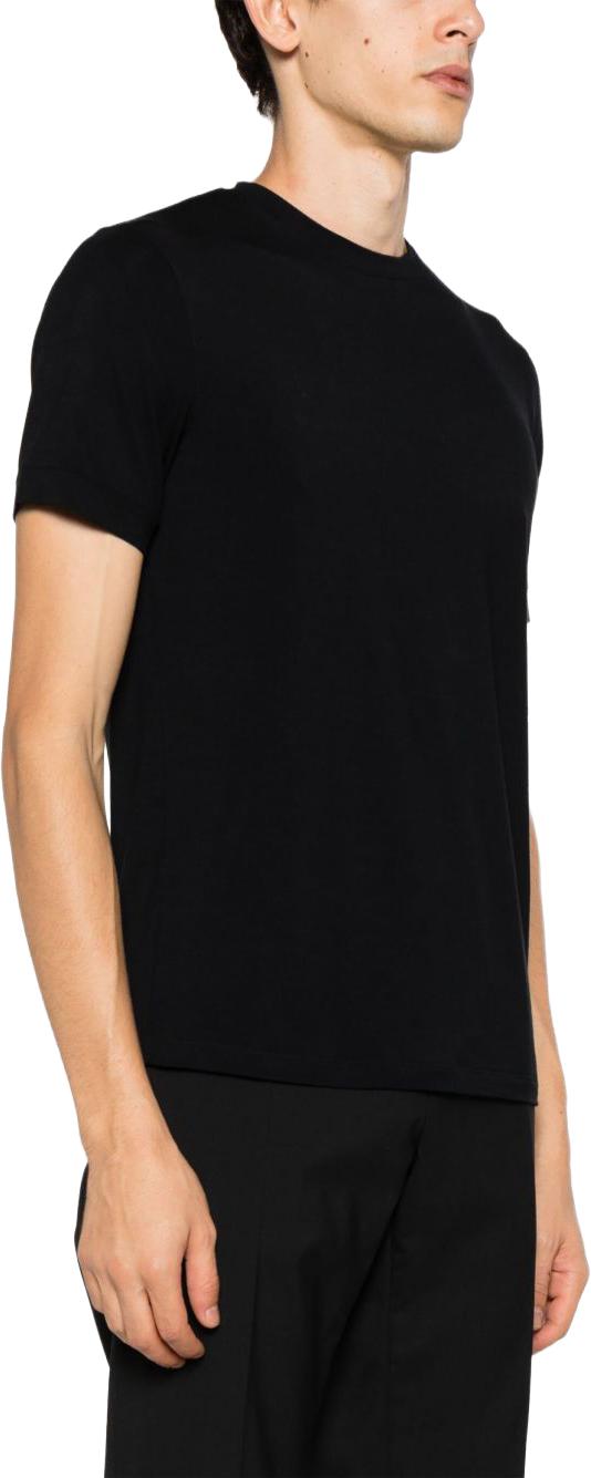 26SS 조르지오 아르마니 반팔 티셔츠 8NST62SJP4ZUC99 BLACK - GIORGIO ARMANI