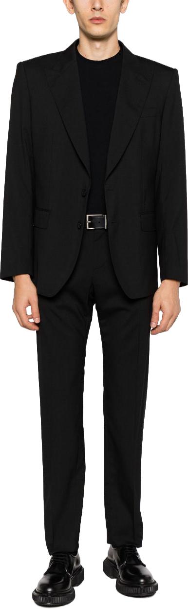 26SS 조르지오 아르마니 반팔 티셔츠 8NST62SJP4ZUC99 BLACK - GIORGIO ARMANI