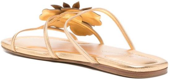 26FW 짐머만 뮬/슬리퍼 7853FS26A1GLD GOLD - ZIMMERMANN