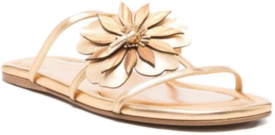 26FW 짐머만 뮬/슬리퍼 7853FS26A1GLD GOLD - ZIMMERMANN