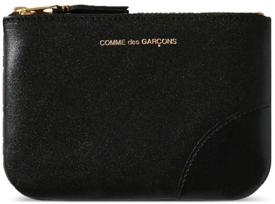 26SS 꼼데가르송 클래식 레더 라인 파우치 SA8100800 BLACK