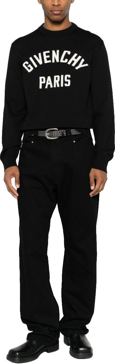 26FW 지방시 스웨터 BM90X94YQP001 BLACK - GIVENCHY