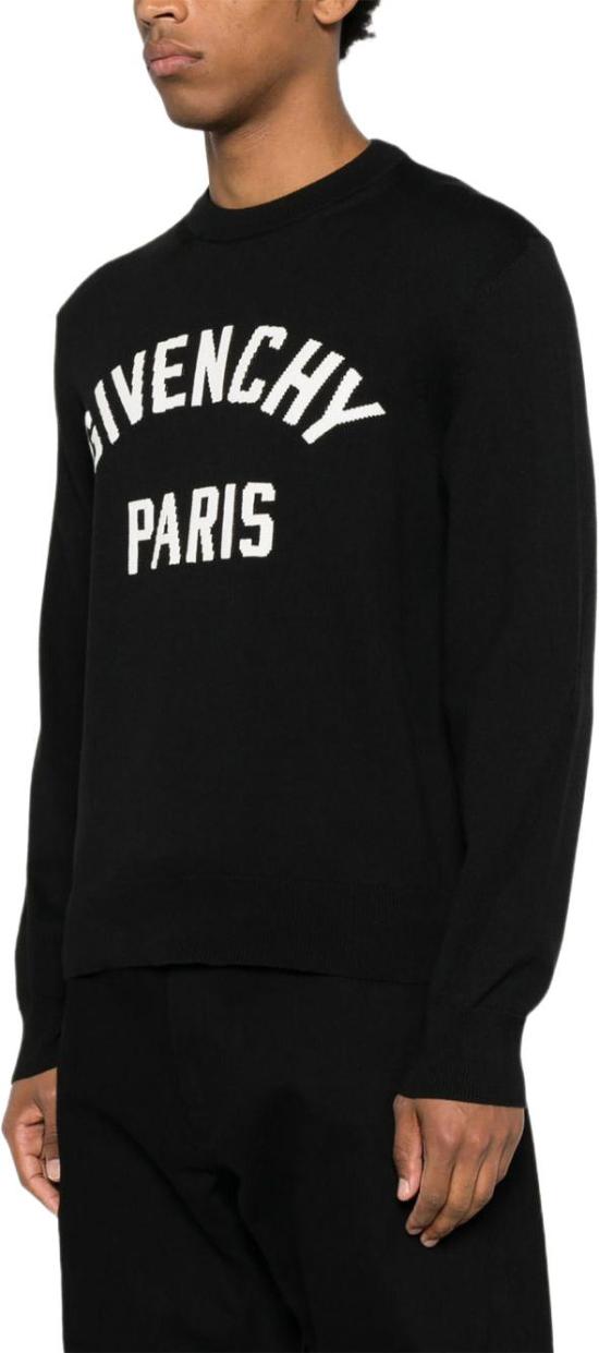 26FW 지방시 스웨터 BM90X94YQP001 BLACK - GIVENCHY