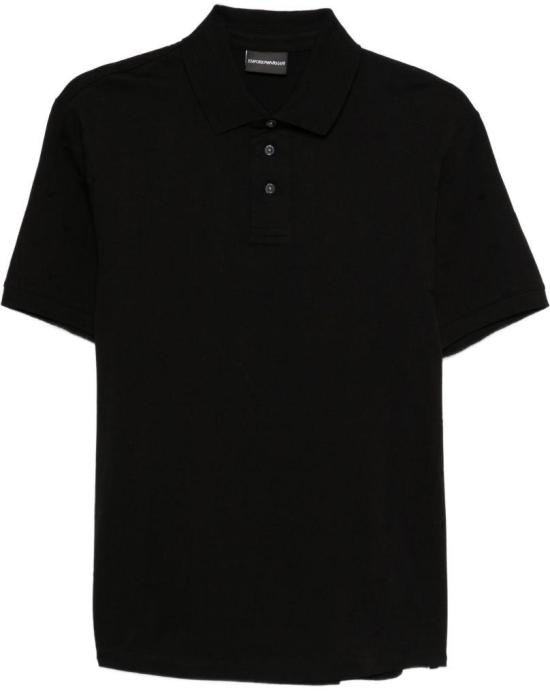 26SS 엠포리오 아르마니 폴로 티셔츠 EM004912AF10762FC346 BLACK