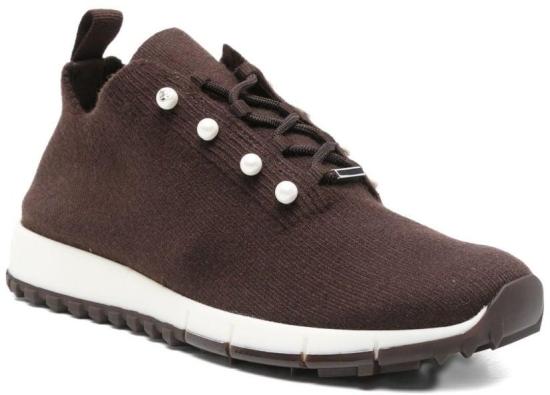 25FW 지미추 스니커즈 VELESPZGCHOCOLATE BROWN - JIMMY CHOO